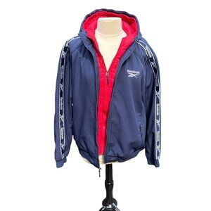 Reebok Men's Softshell Vestee Jacket Large Navy Size XL